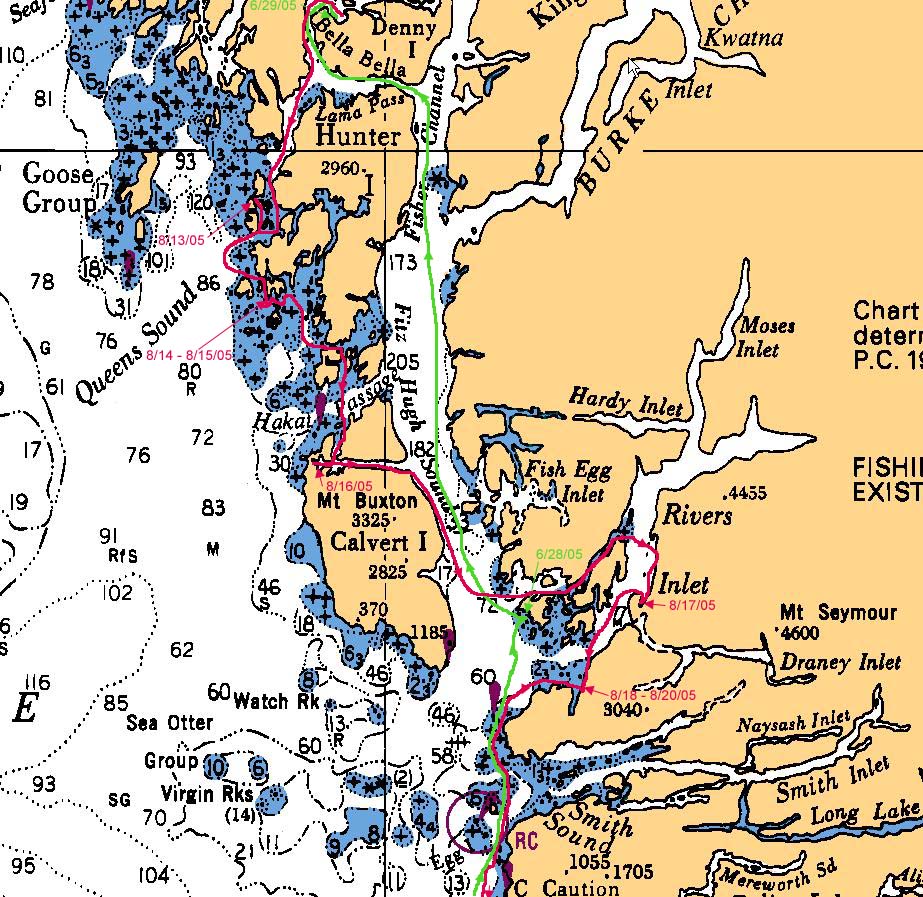 Click dates for large scale anchorage charts